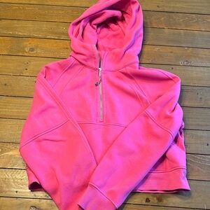 lululemon athletica Vibrant Pink Hoodie Sweater